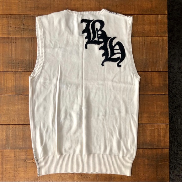 Black Hearts Brigade “Eat The Rich” Sweater Vest - Picture 2 of 3